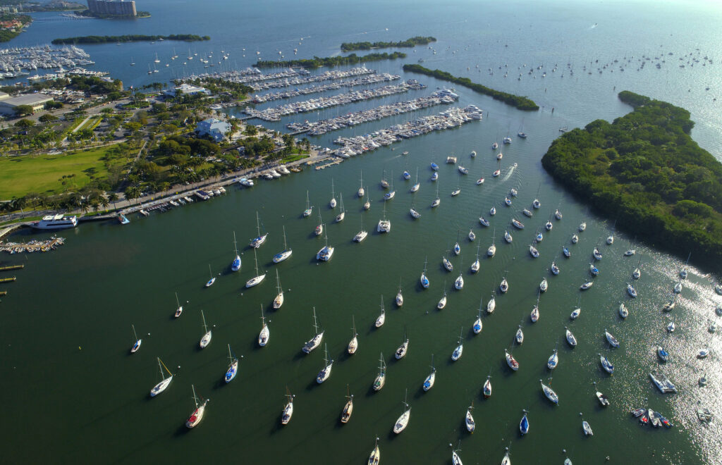 sail boats at a marina